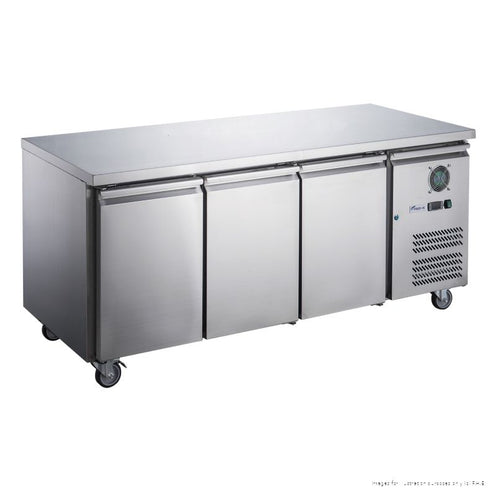 Ex-Showroom: FED-X S/S Three Door Bench Fridge - XUB7C18S3V-QLD119