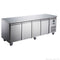 2NDs: FED-X S/S Four Door Bench Fridge - XUB7C22S4V-QLD118
