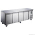 FED-X S/S Four-Door Bench Fridge - XUB7C22S4V