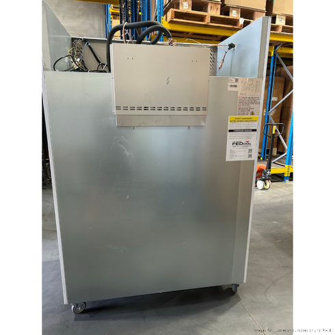 Ex-Showroom: FED-X S/S Split Four-Door Upright Fridge - XURC1200S2V-QLD121