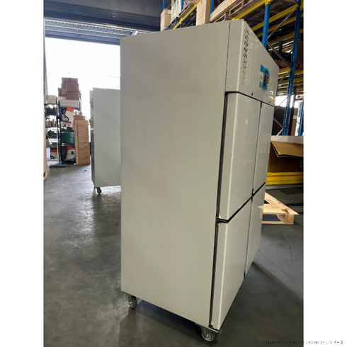Ex-Showroom: FED-X S/S Split Four-Door Upright Fridge - XURC1200S2V-QLD121