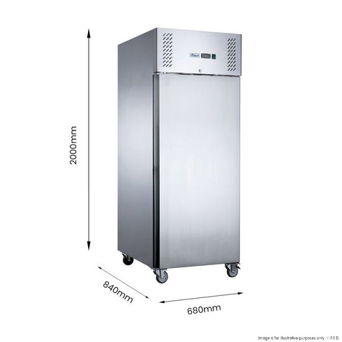 FED-X S/S Single Door Upright Freezer - XURF600SFV