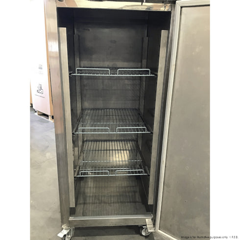 2NDs: FED-X S/S Single Door Upright Fridge - XURC650SFV-QLD342