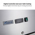 FED-X S/S Two Full Glass Door Upright Fridge - XURC1410G2V