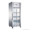 FED-X S/S Full Glass Single Door Upright Freezer - XURF600G1V