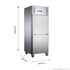 FED-X S/S Two Door Upright Fridge - XURC600S1V