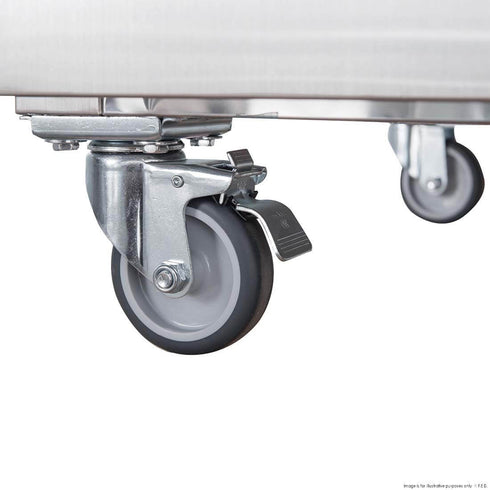 FED-X S/S Four-Door Upright Fridge - XURC1200S2V