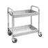 FED Stainless Steel Two Tier Deep Shelf Trolley YC-102D