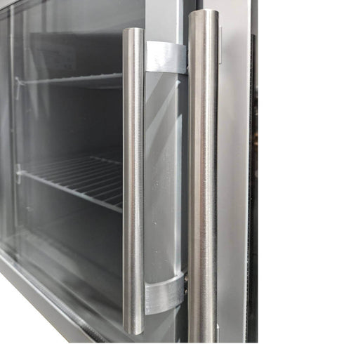 AG Three Door Commercial Glass Door Worktop / Under Bench Display Fridge 700mm Depth - GNX3100TNG