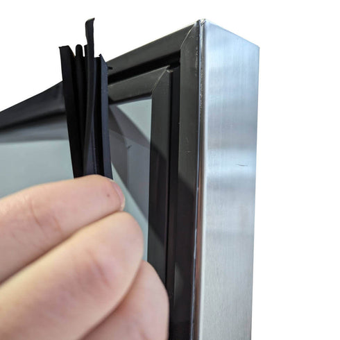 AG 1300 Litre Upright Double Door Stainless Steel Door Fridge - GNX1400TN