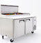 Atosa 570 Litre 2 Door Salad/ Pizza Prep Bench Fridge - MPF8202