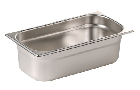 Vogue Stainless Steel 1/3 Gastronorm Trays