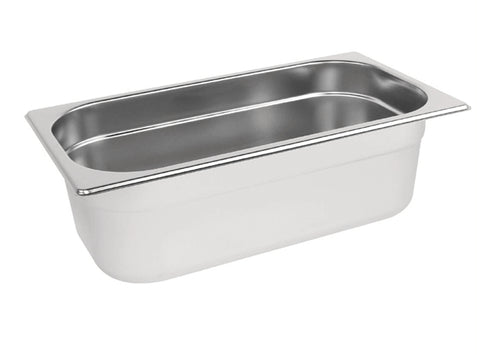 Vogue Stainless Steel 1/3 Gastronorm Trays