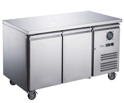 FED-X S/S Two Door Bench Fridge - XUB7C13S2V