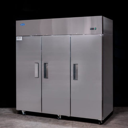 Atosa Top Mount 3 Solid Door Upright Fridge - MBF8006