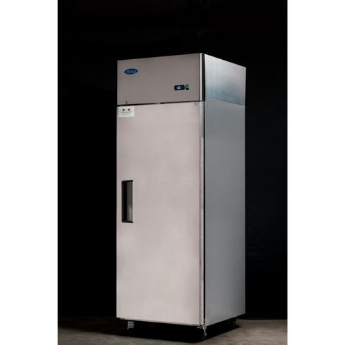 Atosa Top Mount Single Solid Door Upright Fridge - MBF8004