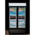 Atosa Double Glass Door Mounted Refrigerator - P1000WB-A