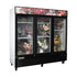 Premium 3 Glass Door Flower Fridge - SM2000GFF