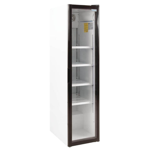 Polar G-Series Single Glass Door Slimline Upright Bottle Cooler 300Ltr CS586-A