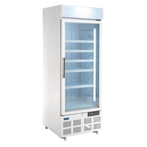Polar G-Series Upright Single Door Display Freezer White 412Ltr GH506-A