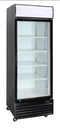 Crusader Single Glass Door Display Fridge 430Ltr (Black) - CCE605BLK