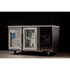 Atosa Stainless Steel 2 Glass Doors Bench Fridge - EPF3721