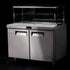 Atosa 2 Door Sandwich Bar With Glass Canopy MSF8302G