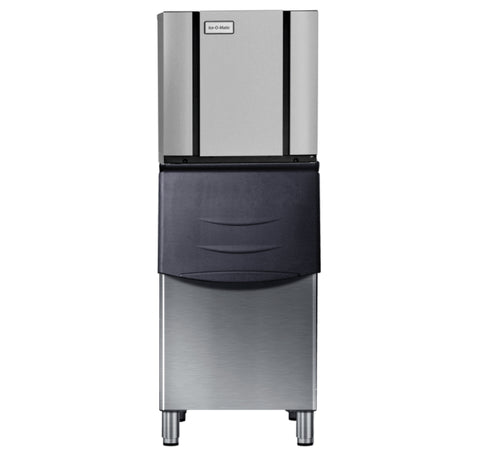 Ice-O-Matic Slim Line Modular Cube Ice Maker with Storage Bin 132kg Production - CIM0325 / ICB110SC
