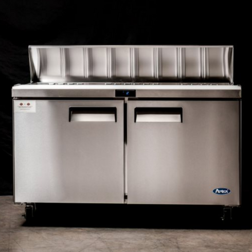 Atosa 2 Door Sandwich Prep Table Refrigerator 1530 Mm - MSF8303