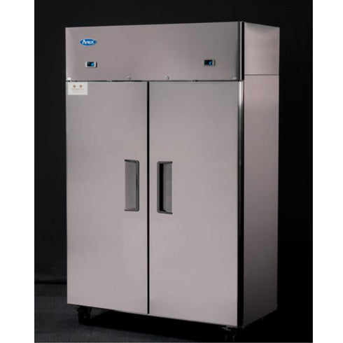 Atosa 2 Solid Door Dual Temp Fridge and Freezer - YBF9239
