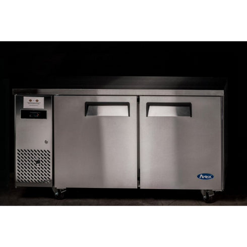 Atosa Undercounter 2 Door Refrigerator 1200mm 200L - YPF9020