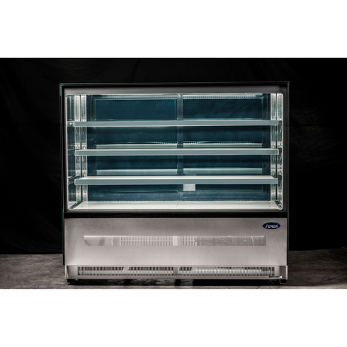 Atosa Upright Square Cake Showcase 1200 Mm - WDF127Z