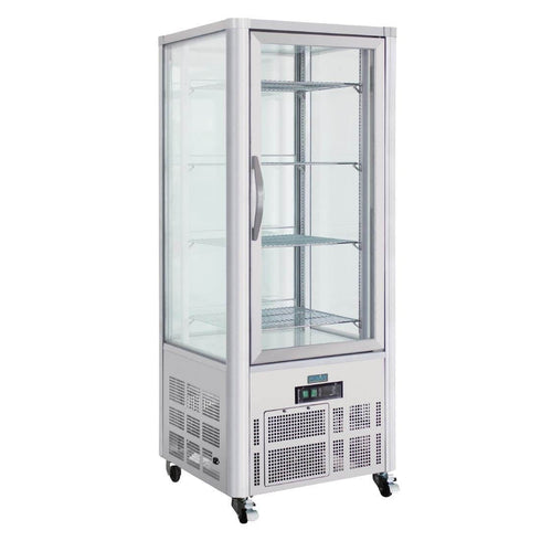 Polar G-Series Single Glass Door Patisserie Display Fridge 400Ltr GD881-A