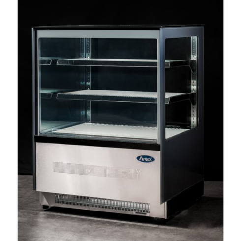 Atosa Upright Square Cake Showcase 1200mm - DF127F