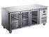 FED-X Three Glass Door Bench Fridge - XUB7C18G3V