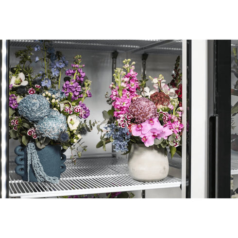 Premium 2 Glass Door Flower Fridge - SM1300GFF