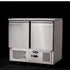 Atosa 2 Door Saladette Prep Refrigerator Sliding Lid 300L - ESL3800