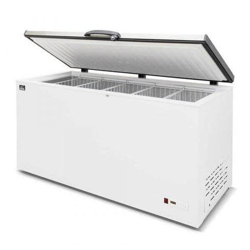 AG Stainless Lid Chest Freezer - 450L BD550S