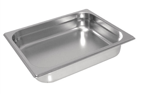 Vogue Stainless Steel Heavy Duty 1/2 Gastronorm Trays
