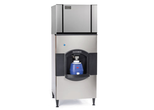 Ice-O-Matic Cube Ice Dispenser with Jug Fill 81kg Storage - CD40530JF
