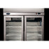 Atosa Stainless Steel Double Door Display Freezer 900 Litres - YCF9408