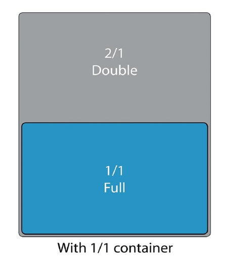 Vogue Stainless Steel 1/1 Gastronorm Trays