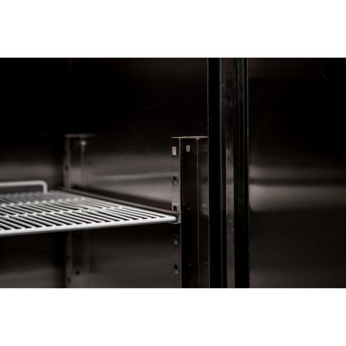 Atosa Top Mount Single Solid Door Upright Fridge - MBF8004