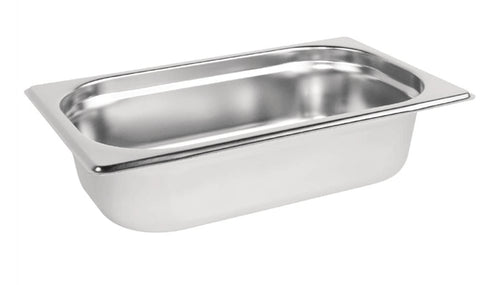 Vogue Stainless Steel 1/4 Gastronorm Trays