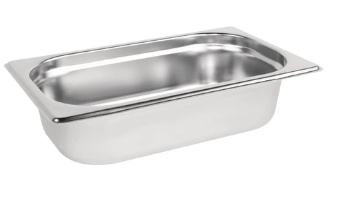 Vogue Stainless Steel 1/4 Gastronorm Trays