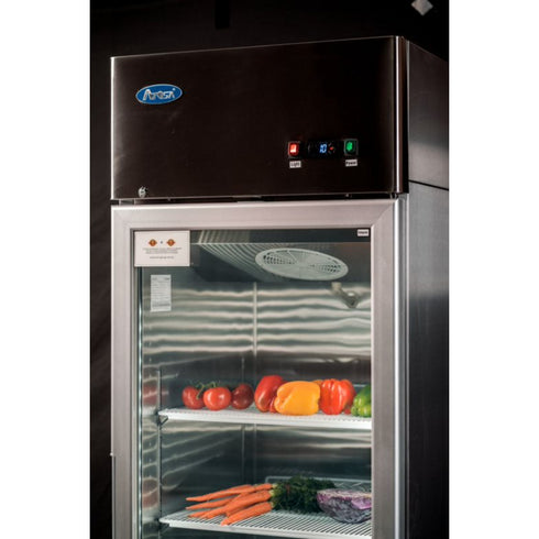 Atosa Single Glass Door Display Freezer - MCF8601