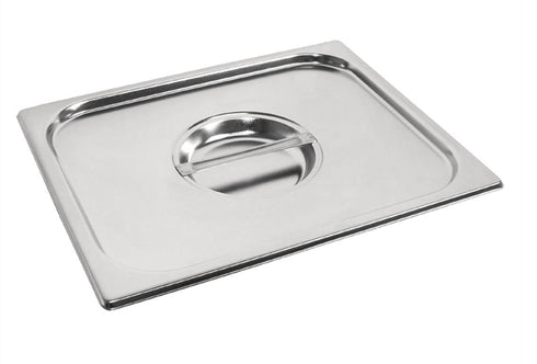 Vogue Stainless Steel Heavy Duty 1/2 Gastronorm Lid - GC973