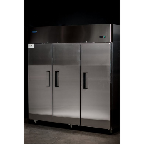 Atosa Top Mount 3 Solid Door Upright Freezer - MBF8003
