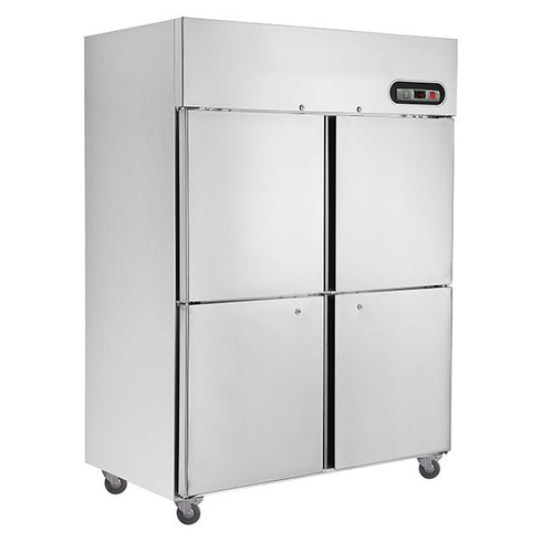 Thermaster Tropical Four x ½ door SS Freezer - SUF1000