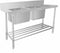 Mixrite Stainless Steel Dishwasher Double Inlet Sink - WSS27165R